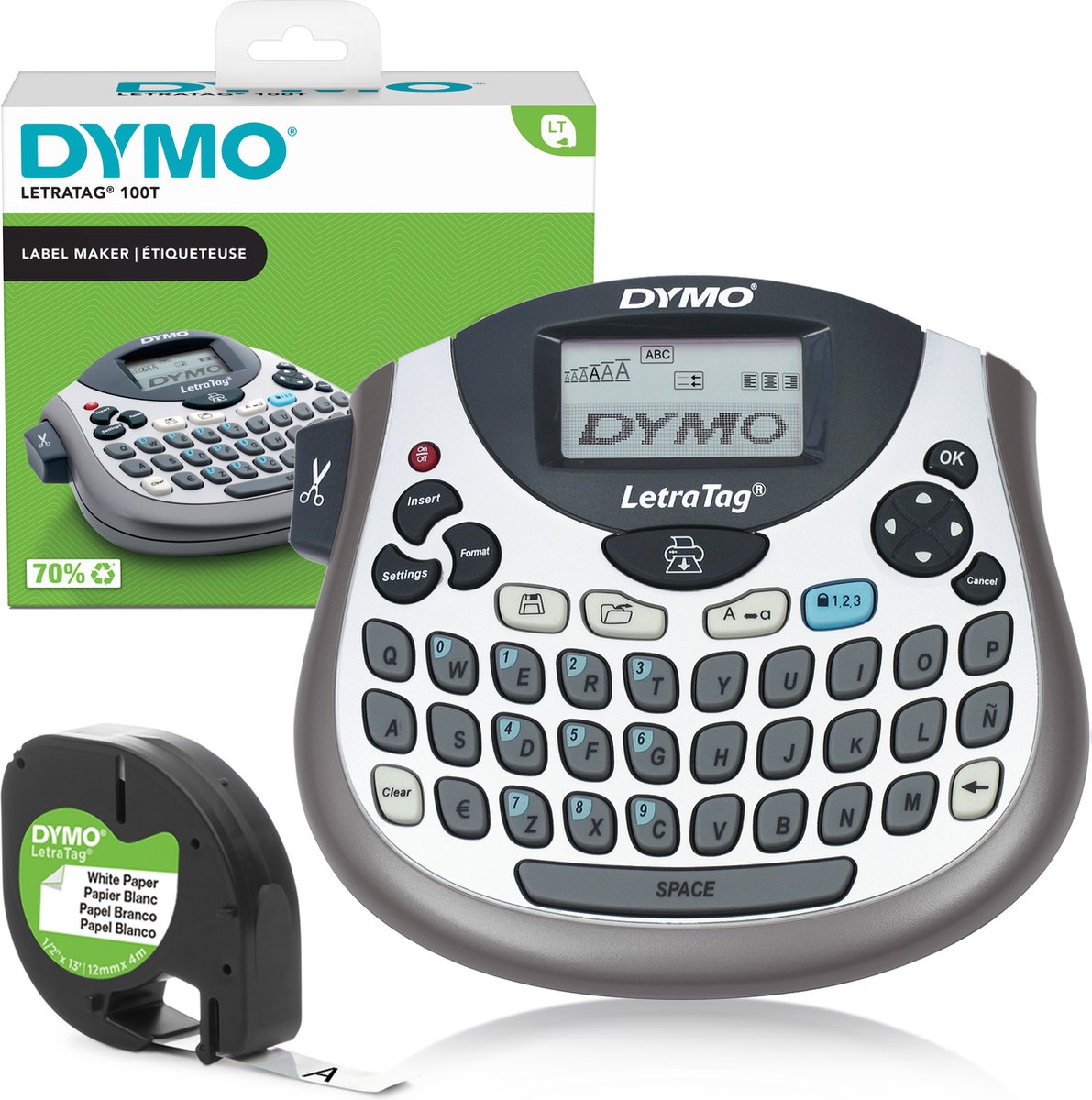 Dymo DYMO ® LetraTag 100T Qwerty Label maker