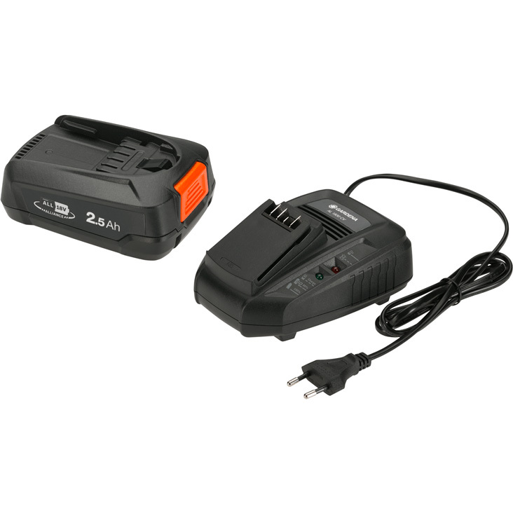 GARDENA Gardena Starter-Set P4APBA 18V/45 + AL 1830 CV