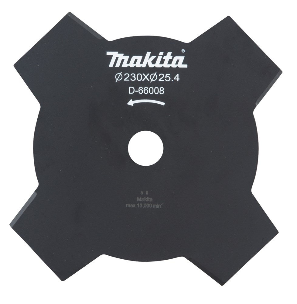 Makita Makita BRUSH CUTTER BLADE 4-TOOTH 9"
