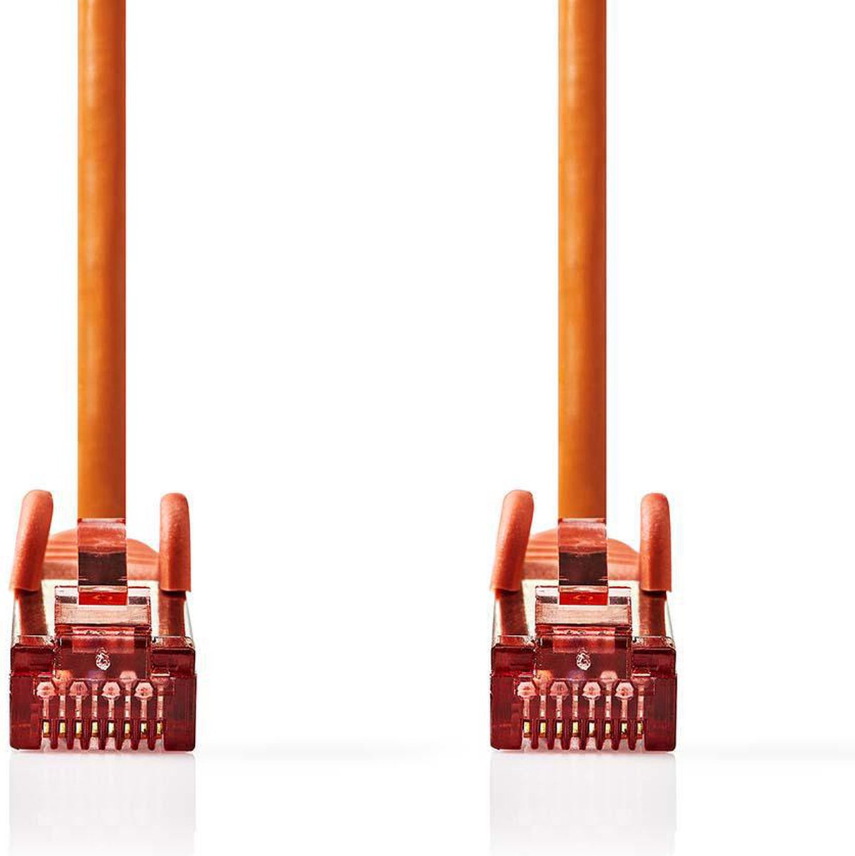 Nedis network cable - 15 m - orange 15 meter - Oranje