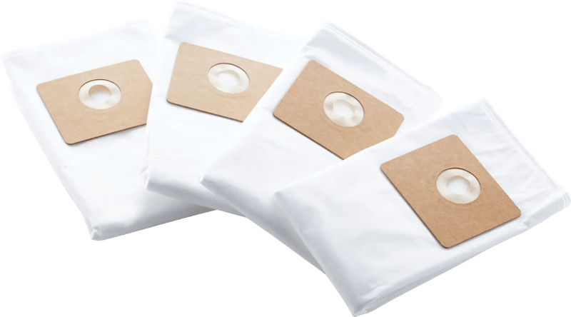 Nilfisk Stofzak fleece 22l/30l 4 stuks hobby