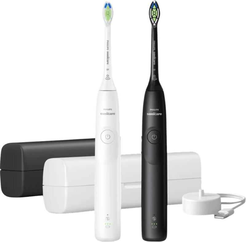 Philips Elektrische tandenborstel Sonicare 5300 series HX7109 - tooth brush - white/black - Zwart