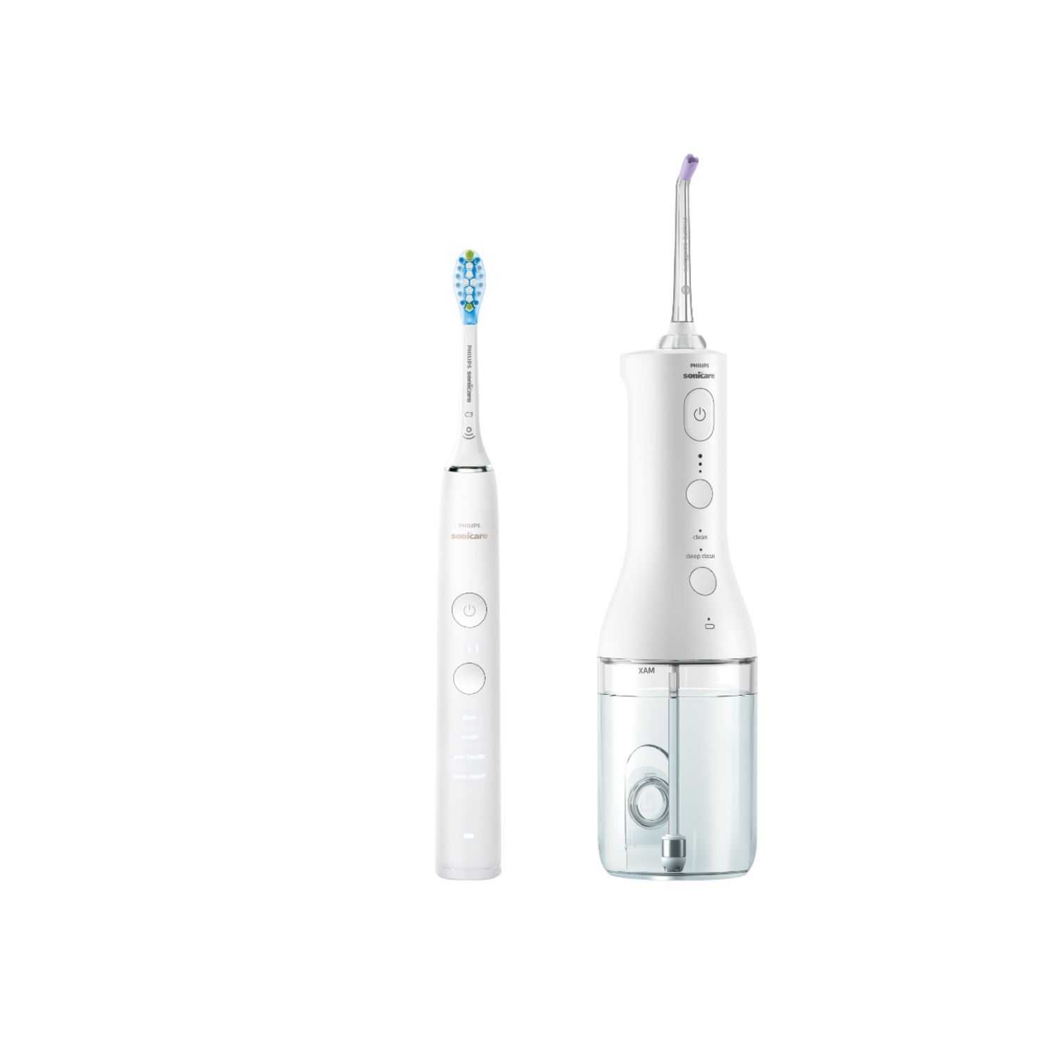 Philips Elektrische tandenborstel Sonicare DiamondClean 9000 HX3886/41 - Oral irrigator - White