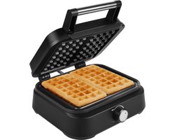 Princess Wafelijzer 132398 Iron Deluxe - waffle maker - matt black
