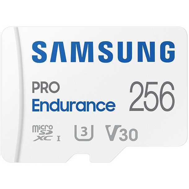 Samsung Samsung PRO Endurance microSD/SD - 100MB/s - 256GB