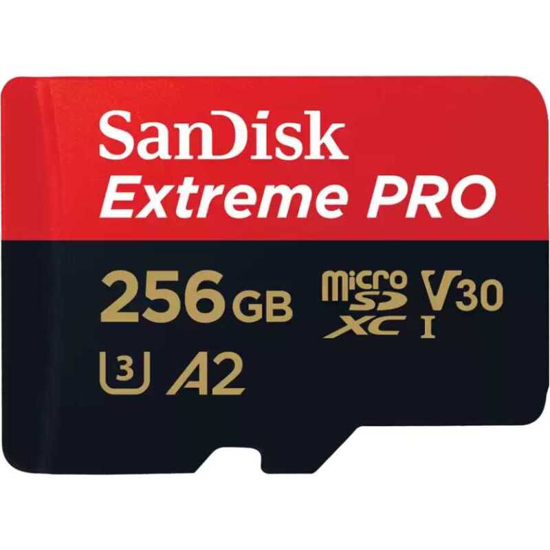Sandisk SANDISK Extreme Pro microSD/SD - 200MB/s - 256GB