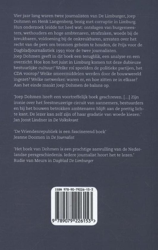 Leon Van Dorp De vriendenrepubliek