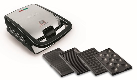 Tefal Wafelijzer SW854D Snack Collection