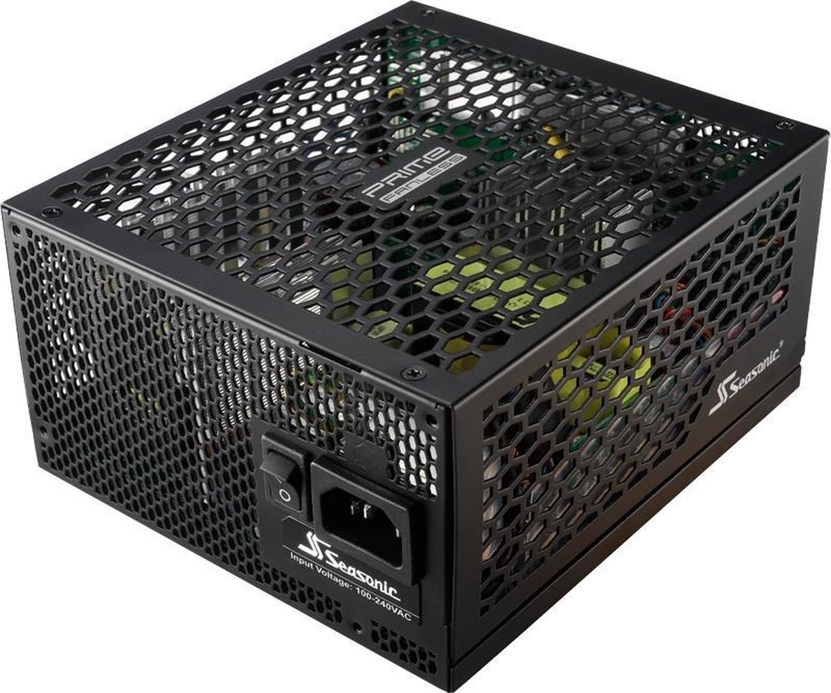 Seasonic Prime Titanium power supply unit 600 W ATX - Negro