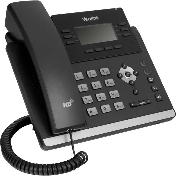 Yealink Yealink SIP-T42U - VoIP-telefoon met beller-ID - 5-weg gespreksmogelijkheid