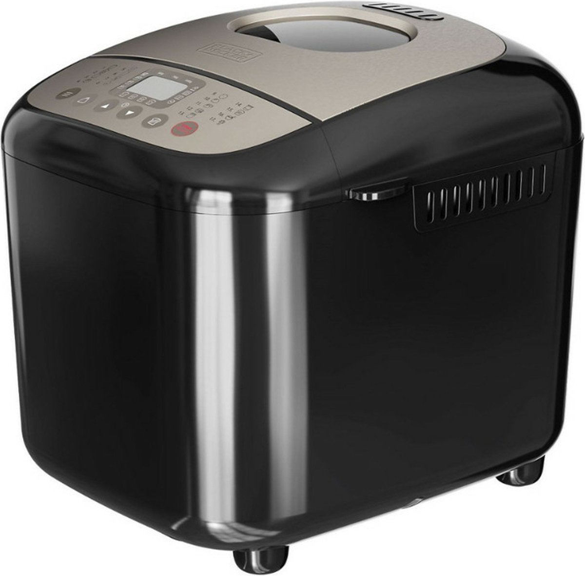 BLACK+DECKER Black & Decker Broodbakmachine Bread Maker 600W Black