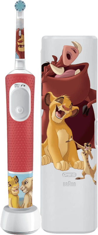Oral B Oral-B Elektrische tandenborstel Vitality Pro Kids Lion King Travel Case