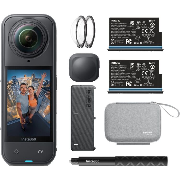 Insta360 Insta360 X5 Essentials Bundle - Zwart