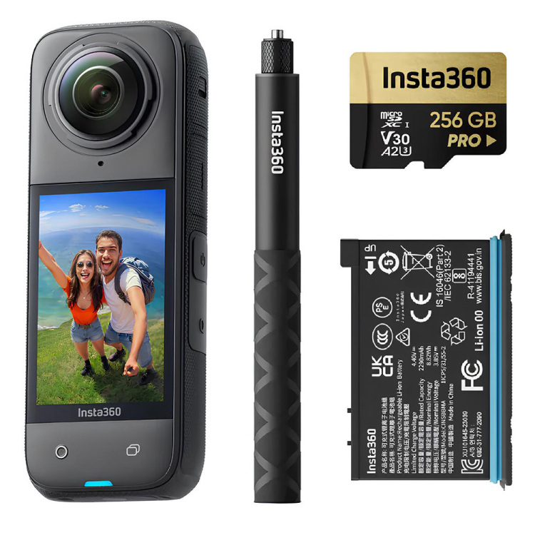 Insta360 Insta360 X4 Adventure Bundle - Zwart
