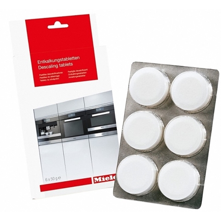 Miele Ontkalkingstablet 6 Stuks GP DC CX 0061 T Ontkalker Wit