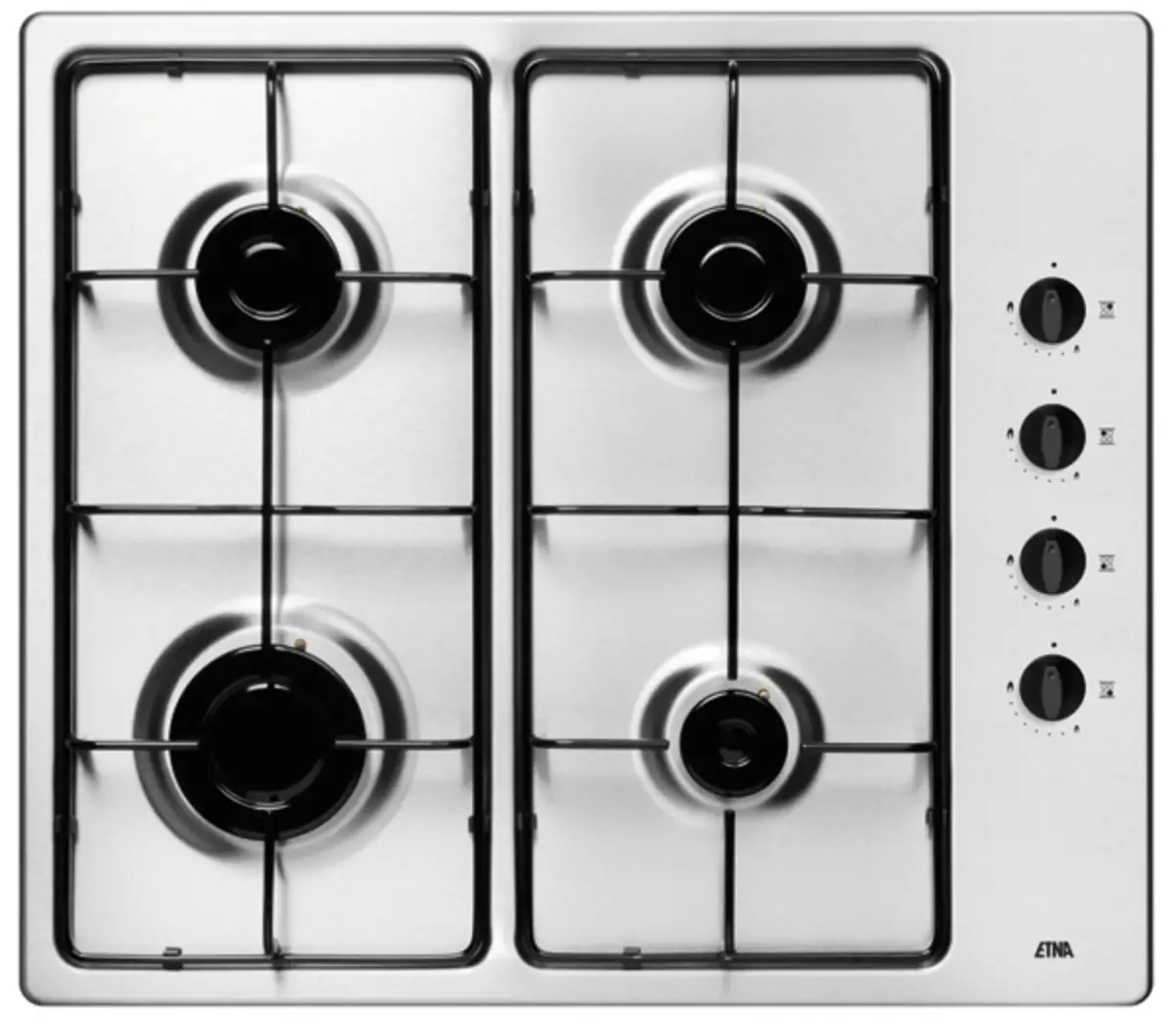 Etna Etna T106VRVSF Gas kookplaat - Grijs