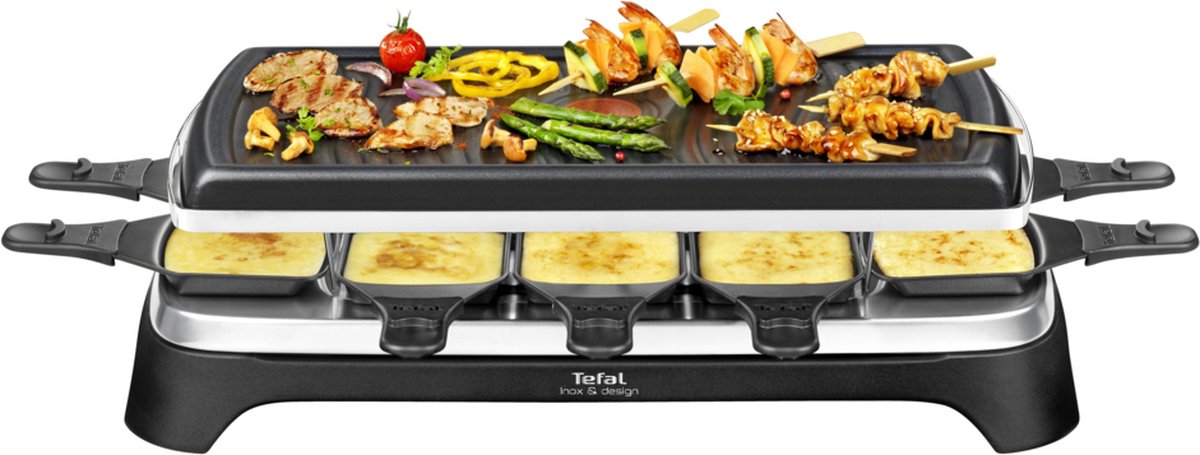 Tefal Tefal RE4588 Gourmetset - Zwart