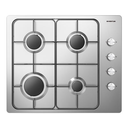 Inventum Inventum IKG6011 Gas kookplaat - Silver