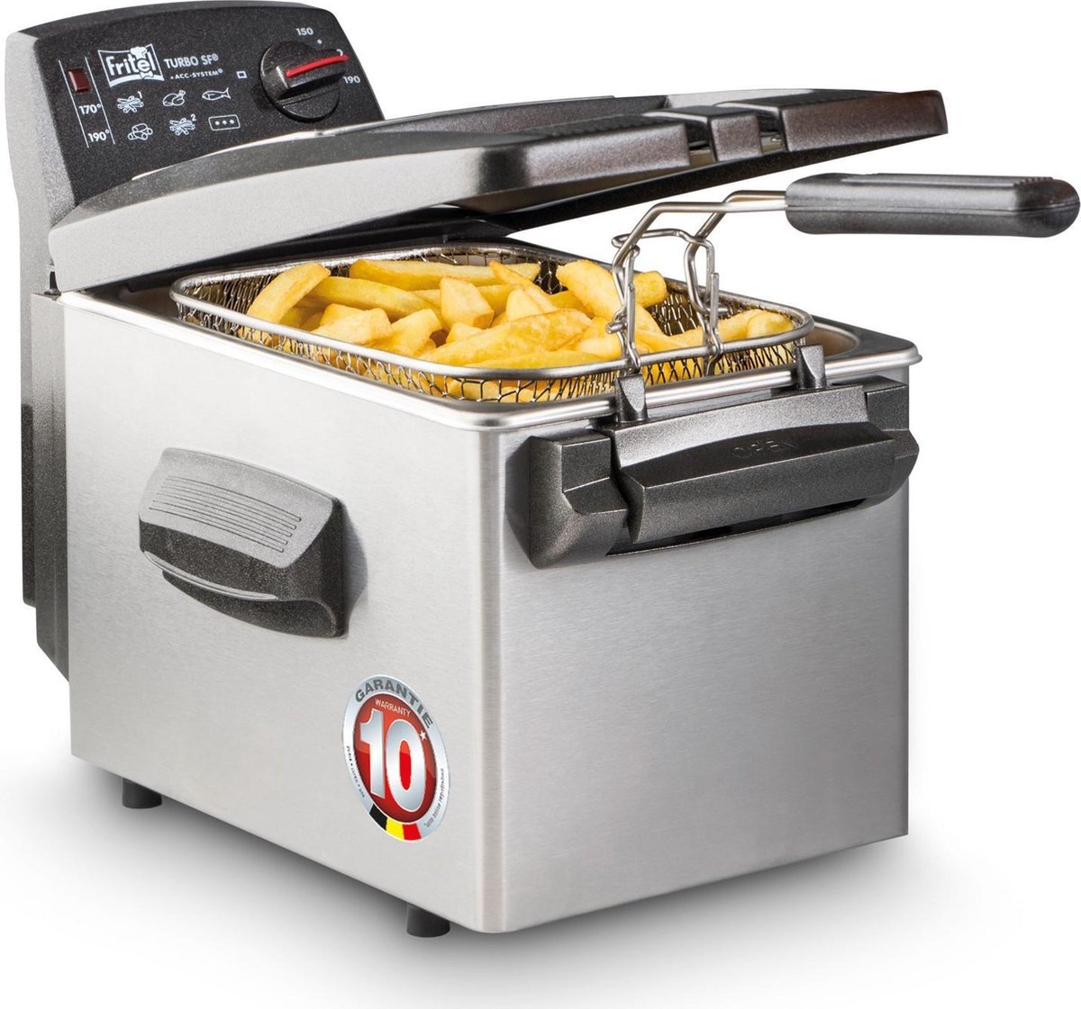 Fritel Fritel TURBO SF 4345 Friteuse - Grijs