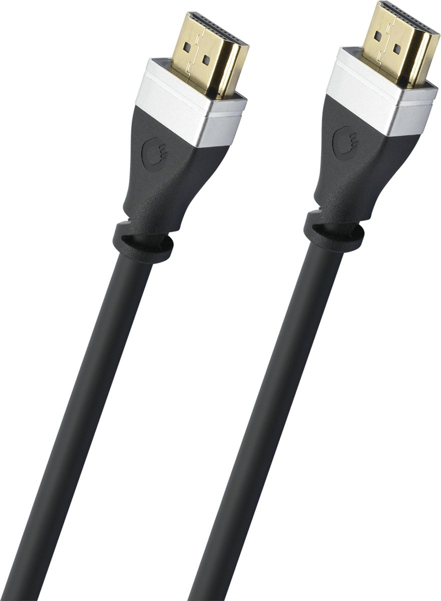 Oehlbach Oehlbach SL UHS HDMI 2.1 CABLE 1,5 M HDMI kabel - Zwart