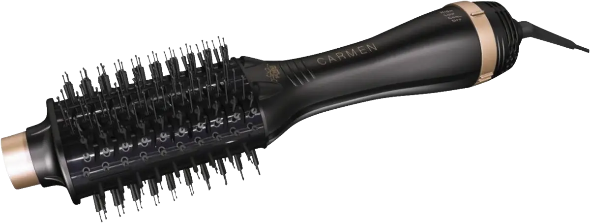 Carmen DC1090 Krulborstel - Zwart