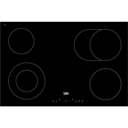 Beko Beko HIC84401 Keramische kookplaat - Zwart