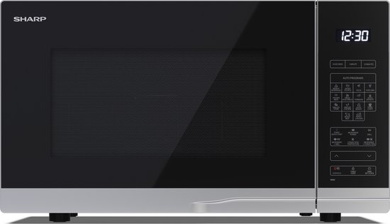 Sharp YC-PC322AE-S Combimagnetron - Zwart