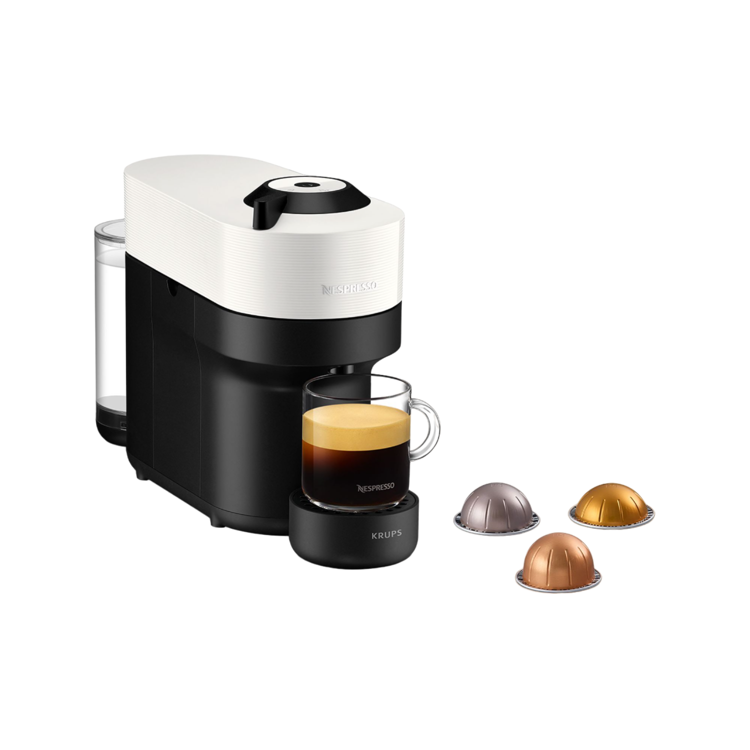 KRUPS Krups Nespresso Vertuo Pop XN9201 Nespresso Wit