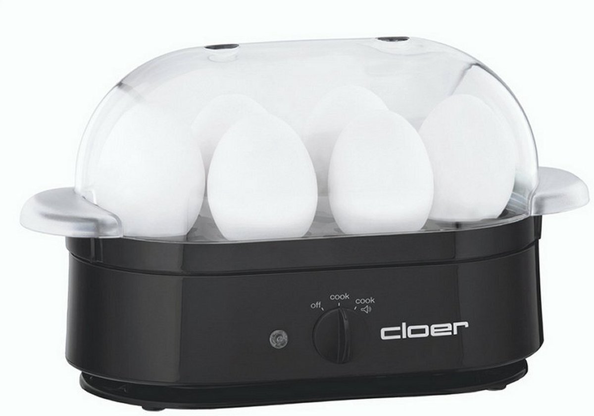 Cloer Cloer 6080 Eierkoker - Zwart