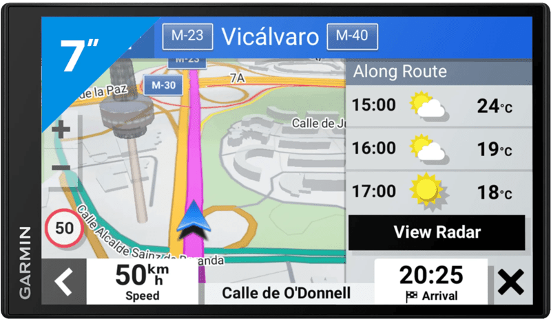 Garmin Garmin DriveSmart 76 MT-S Autonavigatie - Zwart