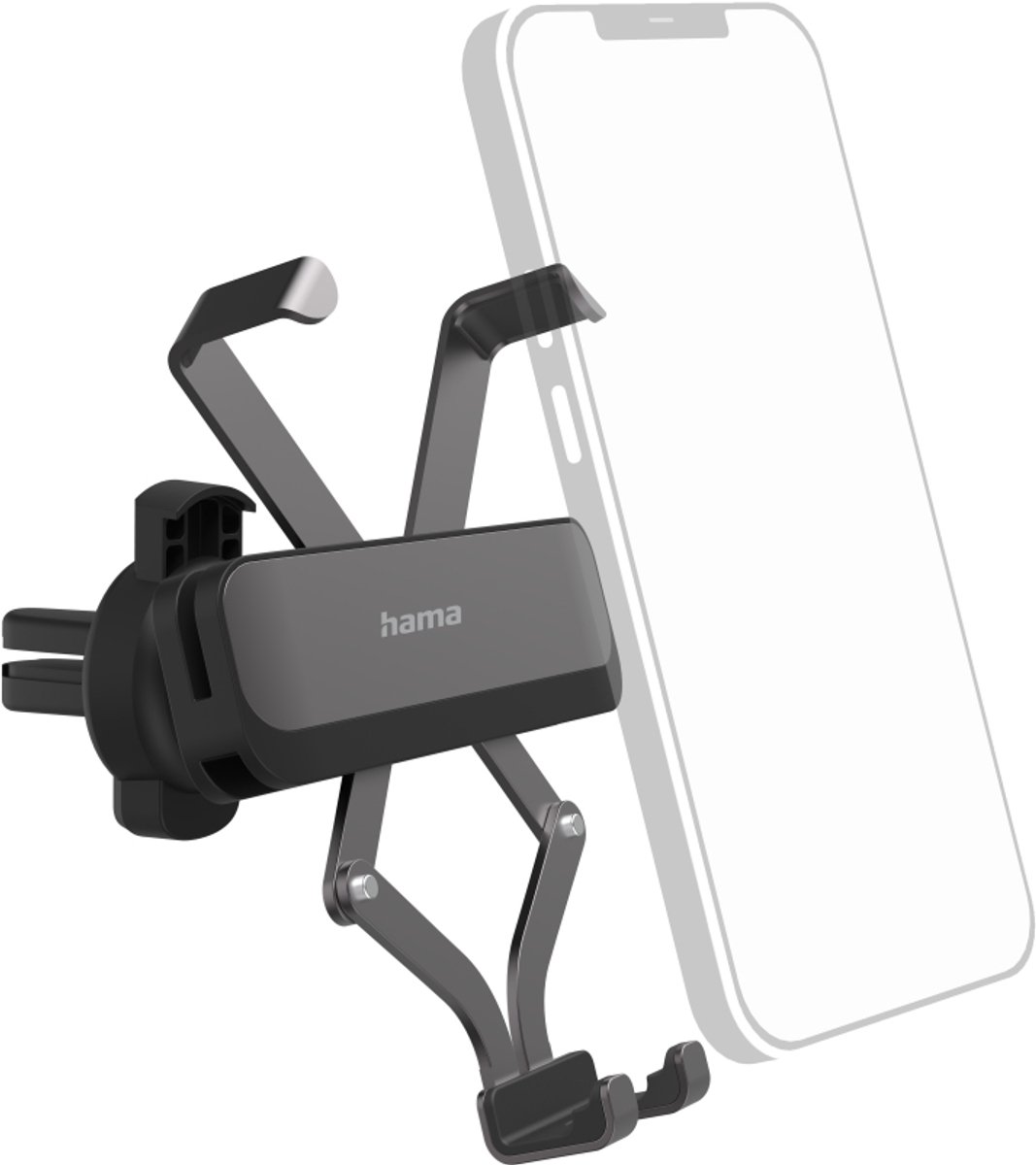 Hama Hama Universele smartphonehouder Gravity PRO, voor app. met breedte 5 - 9 cm Telefoonhouder