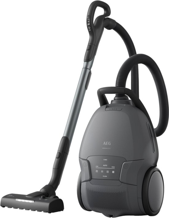 AEG AB81A2DG Animal Stofzuiger met zak - Grijs