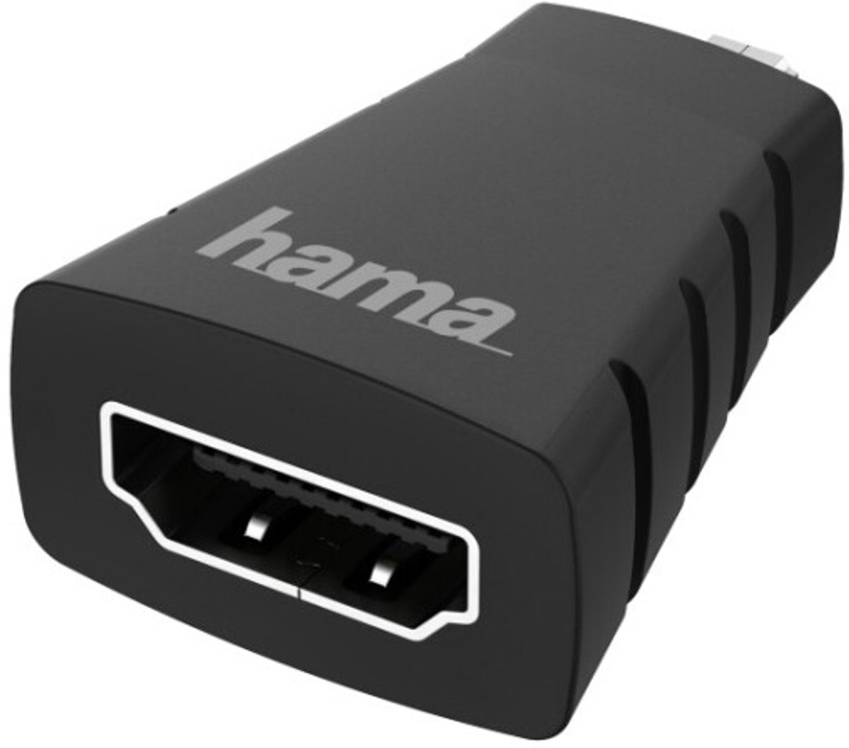 Hama Hama HDMI-adapter, micro-HDMI-stekker - HDMI-aansluiting, Ultra-HD 4K HDMI kabel - Zwart