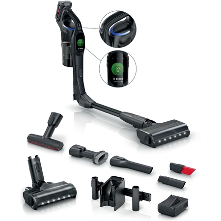 Bosch Bosch BXS1041BQC Unlimited 10 Steelstofzuiger zonder zak - Zwart