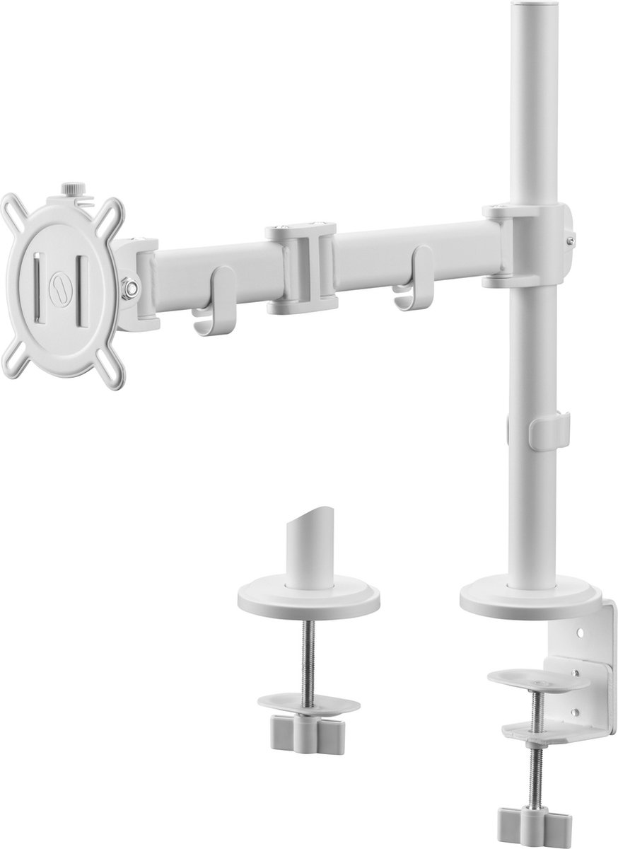 OneForAll OneForAll DM 2120 Universele enkele monitorarm Monitorarm Wit