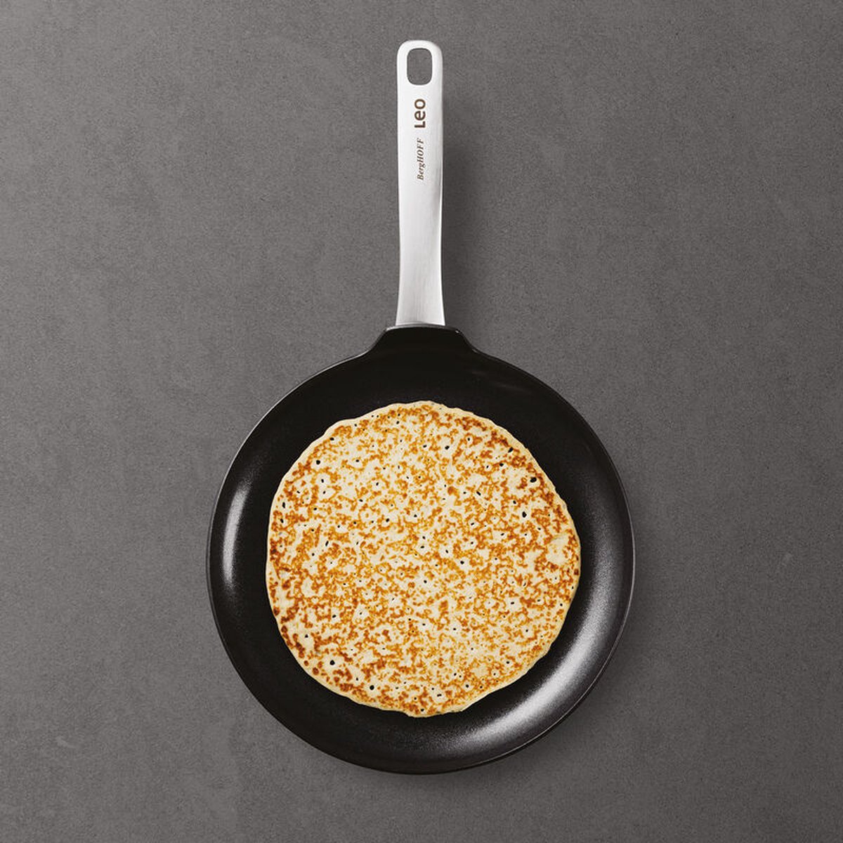 Berghoff BergHOFF LEO RECYCLED Pannenkoekenpan Antikleef Poffertjespan - Grijs