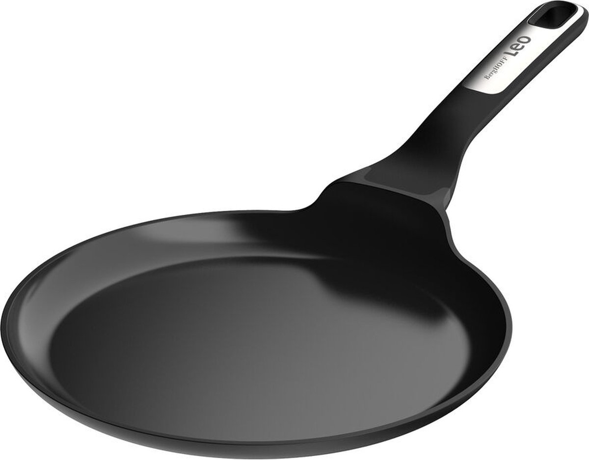 Berghoff BergHOFF LEO RECYCLED Pannenkoekenpan Antikleef, Phantom Poffertjespan - Zwart