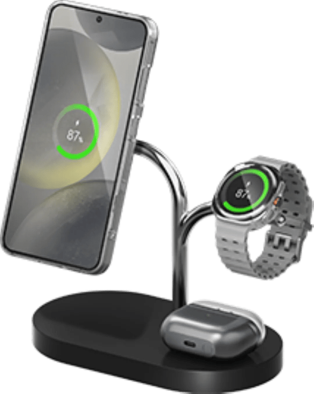 Samsung Samsung Galaxy PA Wireless Charger 3in1 Oplader - Zwart