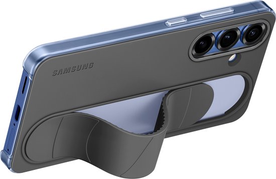 Samsung Galaxy S25 Plus Standing Grip Case Telefoonhoesje - Zwart