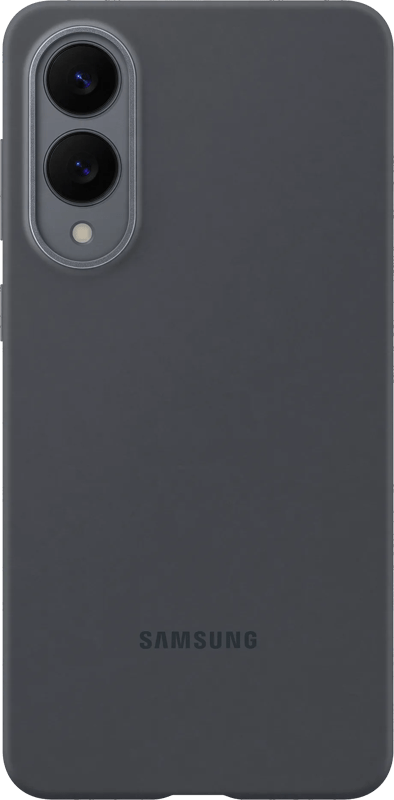 Samsung Samsung Silicone voor Galaxy S25 Edge Telefoonhoesje - Zwart