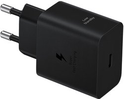 Samsung 45W Power Adapter (TA only, W/O Cable) Oplader - Zwart