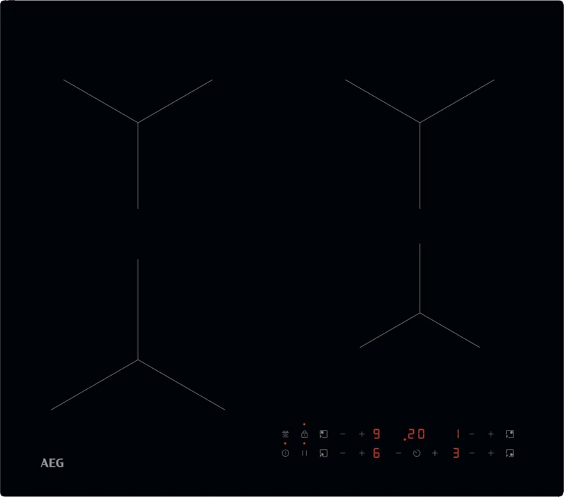 AEG AEG TN64IA04IB Inductie kookplaat - Zwart