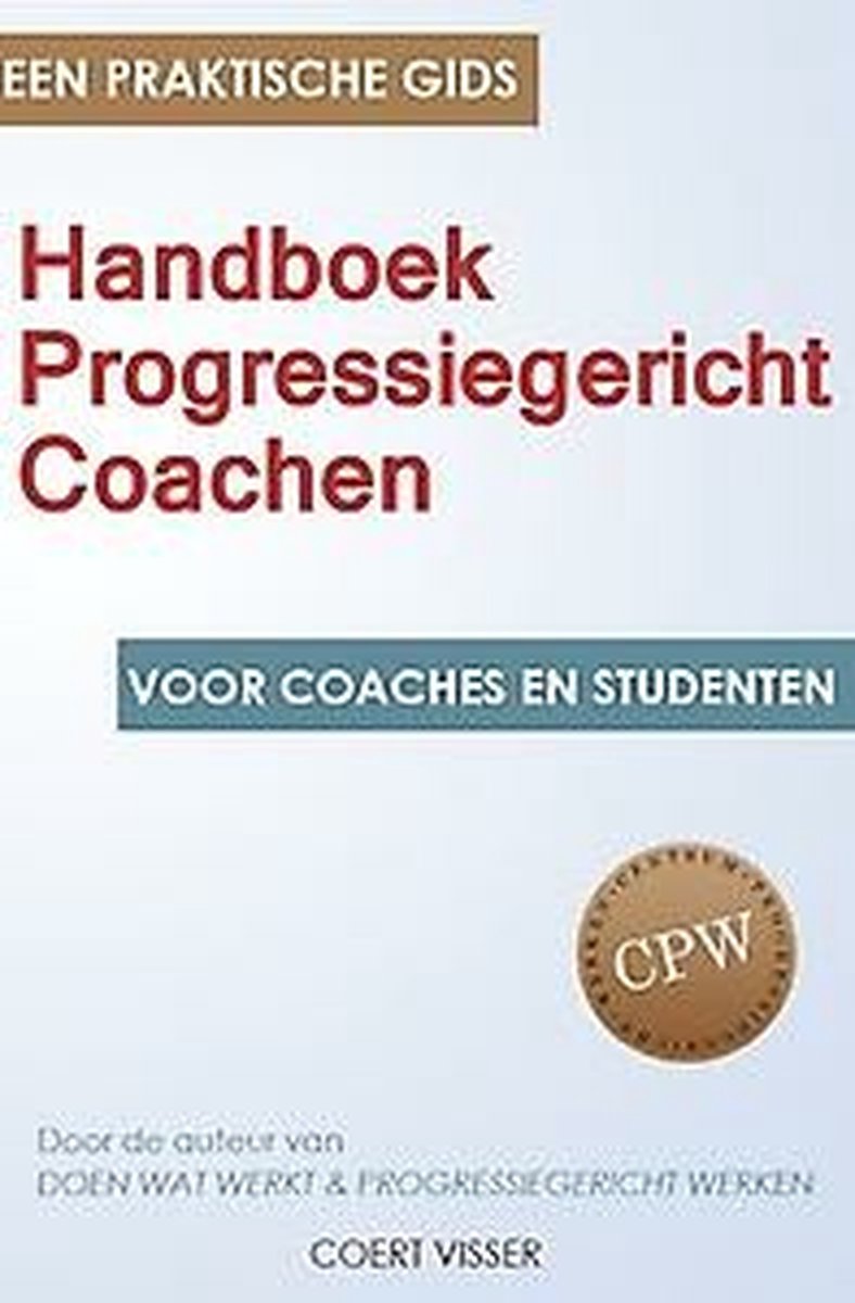 Just-In-Time Books Handboek Progressiegericht Coachen