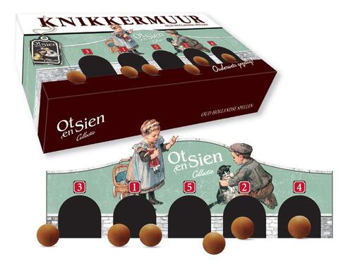 Ot en Sien collectie: Knikkermuur