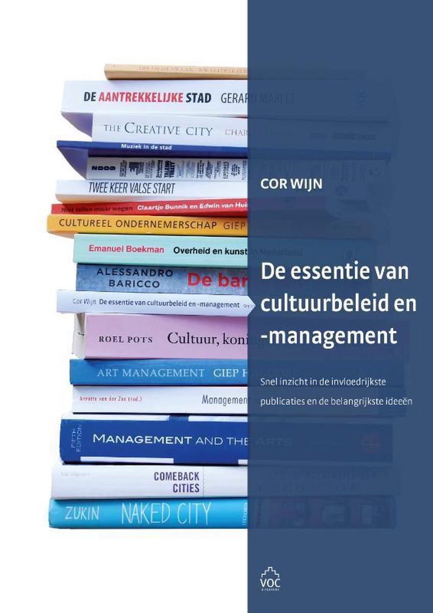 Voc Uitgevers De essentie van cultuurbeleid en -management