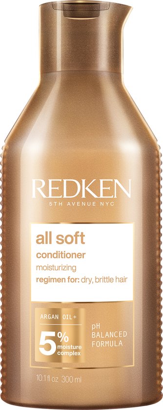 Redken Conditioner Voor Droog Haar - All Soft Conditioner - Voor Droog Haar