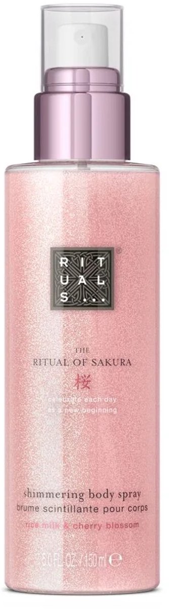 Rituals Rituals Glinsterende Bodyspray Rituals - The Ritual Of Sakura Glinsterende Bodyspray