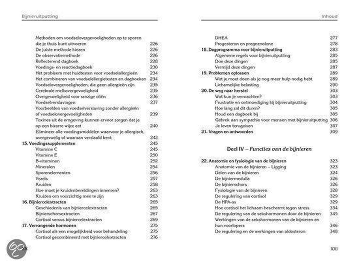 Succesboeken Bijnieruitputting
