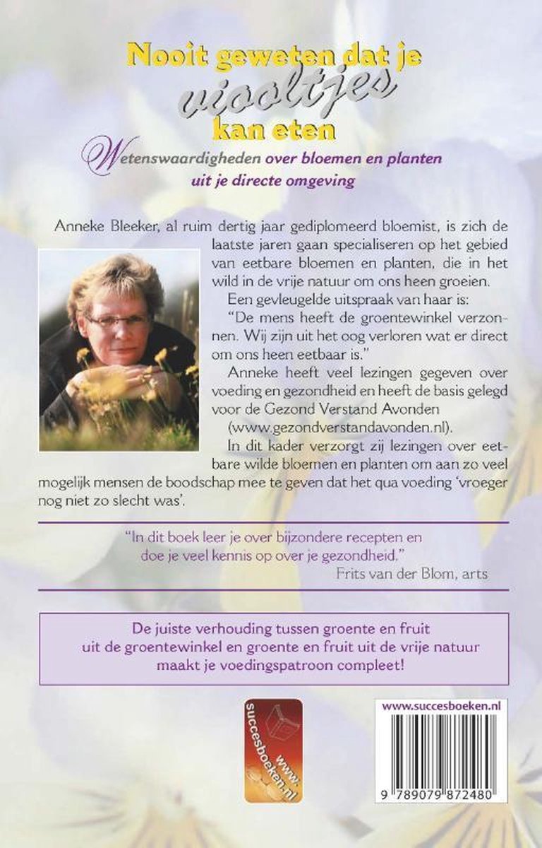 Nooit geweten Nooit geweten dat je viooltjes kan eten