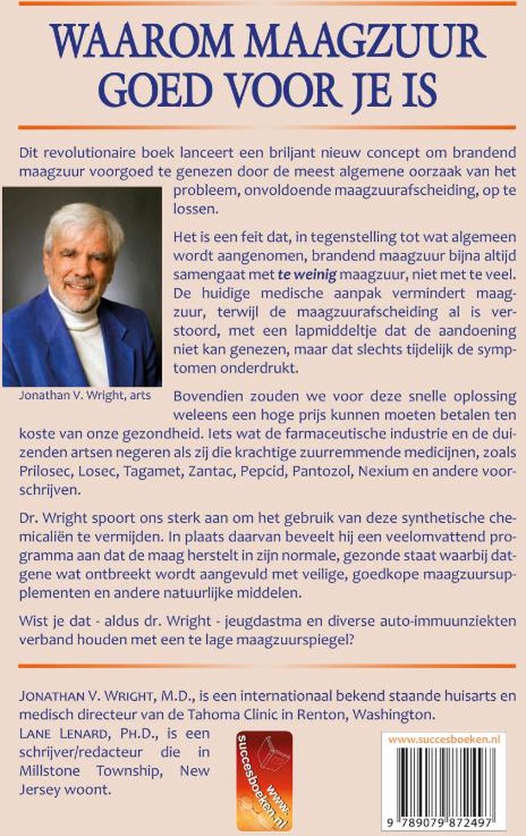 Waarom maagzuur goed voor je is